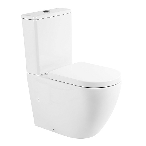 Комплект Унитаз+Сиденье BelBagno SFERA-R BB2141CPR/BB865SC