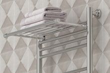 Полка Сунержа 00-2012-4370 прямая 4П (L - 370 мм) н/ж для ДР Полка Сунержа, без покрытия