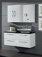 Cezares FLY Подвесной шкафчик с двумя выдвижными ящиками 47-CS-062-GR Grigio laccato lucido