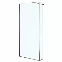 Душевое ограждение Loranto CS-L801 140 195х140х0,06 см универсальная, цвет профиля хром