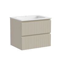 Тумба Sancos SNT60CE Snob T под раковину 59х44.5 см, подвесная, Beige Soft Тумба Sancos SNT60CE Snob T под раковину 59х44.5 см, подвесная, Beige Soft
