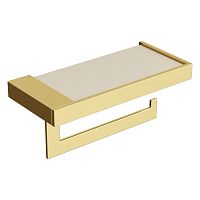 Держатель для туалетной бумаги Boheme Qubic 10721-G