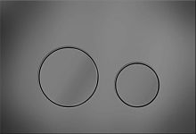 Смывная клавиша KKPol SPP/112/WS/K M11 для инсталляции, оружейная сталь