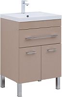 Тумба под раковину Aquanet 00304534 Верона напольная, 58х48 см, коричневая