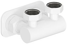 Модуль Сунержа 30-1538-3434, 2х3/4" угловой EU50, матовый белый