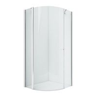 Душевое ограждение New Trendy NEW SOLEO Chrome K-0416