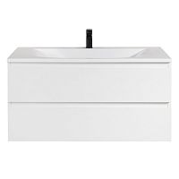 Тумба под раковину Cezares MOLVENO-100-2C-SO-BG MOLVENO подвесная, 100х50 см, белая