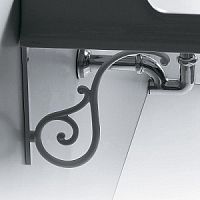 Simas MNSAR Arcade Комплект кронштейнов (2шт) латунь для консолей AR864/AR874/AR824/AR834/AR854, цвет белый