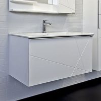 Тумба-умывальник Comforty 00-00010665 Мерано подвесная, 90х47 см, белая