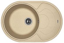 Мойка для кухни Florentina 20.140.D0760.104 Родос 76х51 см, с крылом, бежевая