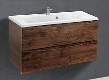 База Vincea VMC-2MA900RW Mia под раковину, 90х50 см, подвесная, R.Wood (коричневый)