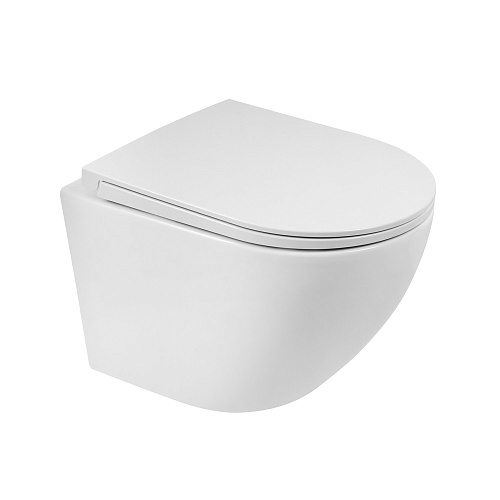 Комплект Унитаз+Сиденье BelBagno SFERA-R BB046CHR/BB902SC