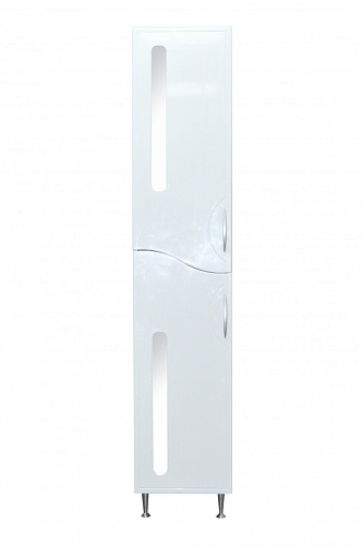 Шкаф-пенал Loranto CS00068070 Милена напольный, 36х180 см, белый купить недорого в интернет-магазине Керамос