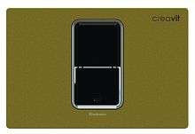 Кнопка Creavit FP8002.04 для инсталляции сенсорная (от батарейки), золото