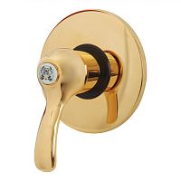 Смеситель Migliore 25886 Lem скрытого монтажа монокомандный, золото