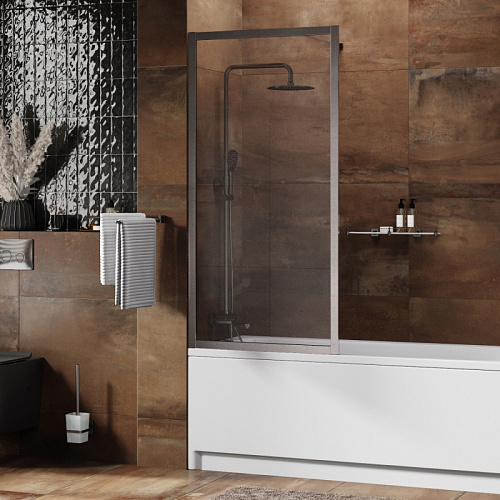 Шторка на ванну WasserKRAFT ABENS 20W 20W01-80BN Шторка на ванну WasserKRAFT ABENS 20W 20W01-80BN