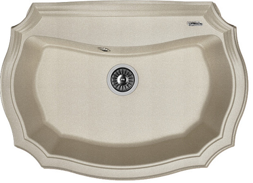 Мойка для кухни Florentina 20.360.E0770.305 Эмилия 77х55 см, серая снят с производства