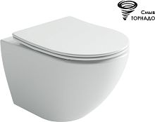 Унитаз подвесной Ceramica Nova Metropol Торнадо безободковый CN4002T 