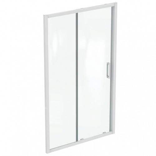 Душевая дверь Ideal Standard K968401 Connect 2.0 в нишу 120х200 см, сдвижная, Euro White (евробелый)