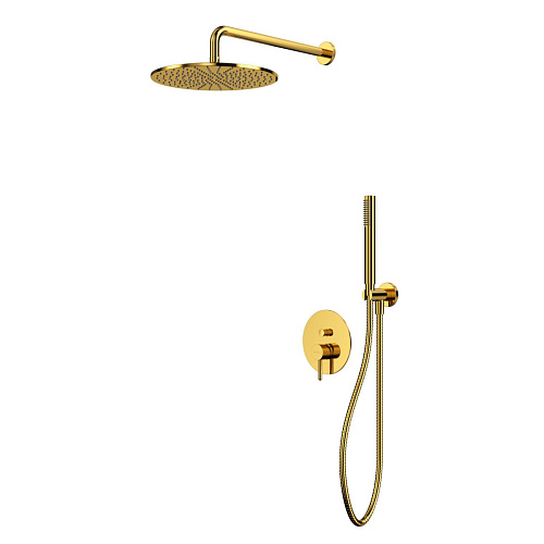 Смеситель скрытого монтажа Whitecross Y gold YSET04GL Смеситель скрытого монтажа Whitecross Y gold YSET04GL