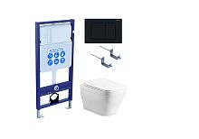 Комплект Aquatek SET Амадео cm-012 4 в 1: рама Standard INS-0000012 + крепеж KKI-0000002 + кнопка KDI-0000012 + унитаз AQ1180-00 с крышкой-сиденьем Soft-close, белый Комплект Aquatek SET Амадео cm-012 4 в 1: рама Standard INS-0000012 + крепеж KKI-0000002 + кнопка KDI-0000012 + унитаз AQ1180-00 с крышкой-сиденьем Soft-close, белый