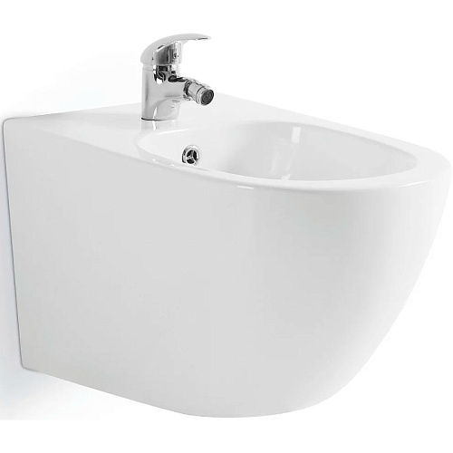 Биде подвесное Aquatek AQ1016-00 Европа 51х36 см, белое