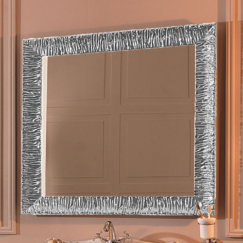 Зеркало 100x100 см Kerasan Retro 7364 02 цвет серебро состаренное снят с производства