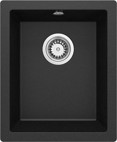 Мойка Deante ZQA_G10B Corda кухонная 46x38 см, графит металлик Мойка Deante ZQA_G10B Corda кухонная 46x38 см, графит металлик