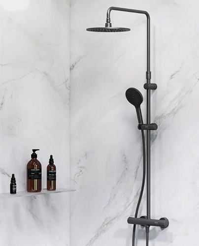 Сет 2125 F0780422_AM.PM Like Душевая система c термостатом Сет 2125 F0780422_AM.PM Like Душевая система c термостатом