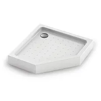 Душевой поддон Veconi TZ53-100-C5 Tezeo acrylic TZ-53, 100x100 см, белый