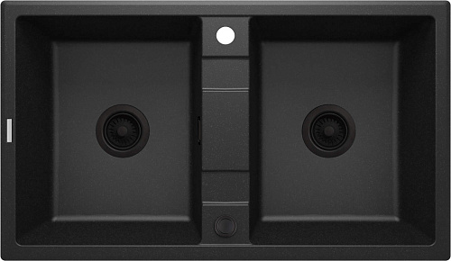 Мойка Deante ZQE_G203 Eridan кухонная гранитная 86x50 см, графит металлик Мойка Deante ZQE_G203 Eridan кухонная гранитная 86x50 см, графит металлик