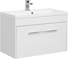 Тумба с раковиной Aquanet 00287694 Августа, 90х48 см, белая Тумба с раковиной Aquanet 00287694 Августа, 90х48 см, белая