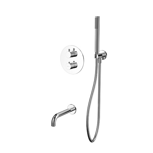 Смеситель скрытого монтажа Whitecross Y chrome YSET10CR Смеситель скрытого монтажа Whitecross Y chrome YSET10CR