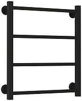 Полотенцесушитель водяной Сунержа 31640-6050 Версия-КН Стилье  600х500 мм (4) П 20х20 мм, матовый черный