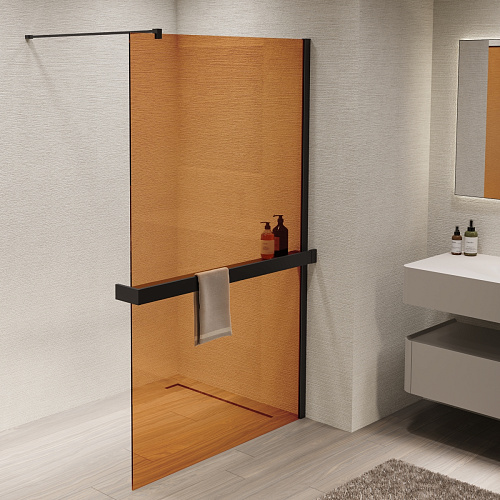 Душевая перегородка Vincea Walk in VSW-1HR900GSB Душевая перегородка Vincea Walk in VSW-1HR900GSB