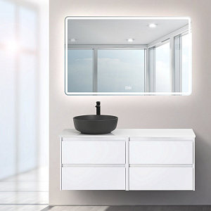 База BelBagno KRAFT-600-2C-SO-RNN под раковину 60х46 см, подвесная, Rovere Nebrasca Nature (натуральный дуб Небраска)