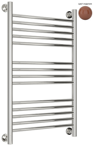 Полотенцесушитель водяной Сунержа 8004-0220-8050 Богема+ прямая 800х500 мм, медно-коричневый (RAL 8004)
