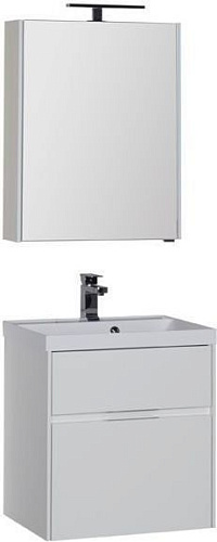 Комплект мебели Aquanet 00180121 Латина для ванной комнаты, белый купить недорого в интернет-магазине Керамос