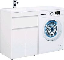 Тумба с раковиной Aquanet 00239211 Токио, 120х48 см, белая Тумба с раковиной Aquanet 00239211 Токио, 120х48 см, белая