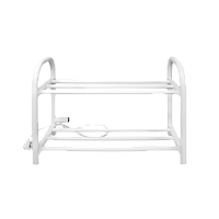 Электрический полотенцесушитель INDIGO SIBE40-60-25WML Bench с полочкой, белый матовый