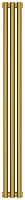 Радиатор Сунержа 03-0301-1203 Эстет-1 отопительный н/ж 1200х135 мм/ 3 секции, золото