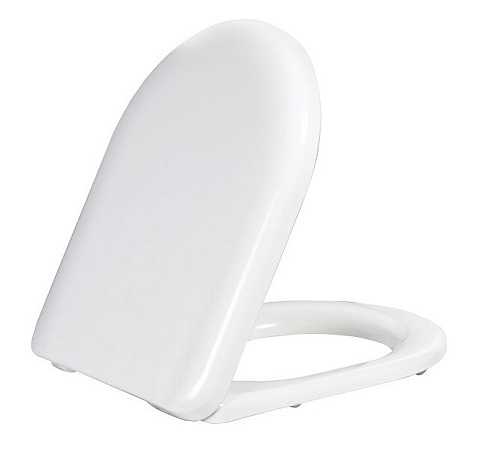 Сиденье Creavit KC0103.03.0000E Amasra Ultima для унитаза с крышкой, микролифт, белый глянец Сиденье Creavit KC0103.03.0000E Amasra Ultima для унитаза с крышкой, микролифт, белый глянец