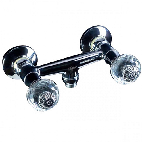 Смеситель Boheme 274-FL Flora для душа, хром