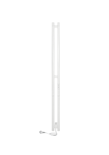Электрический полотенцесушитель INDIGO LSE120-10WMRt Style без полочки, белый матовый