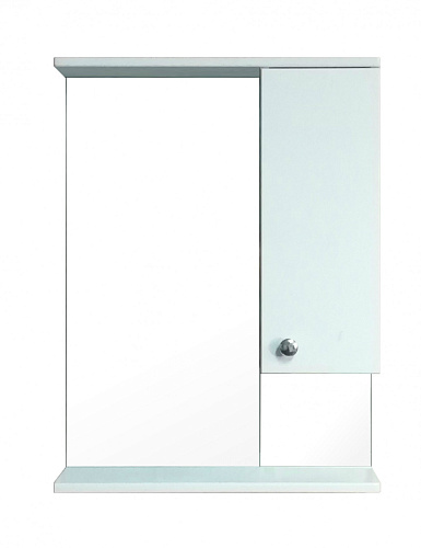 Зеркальный шкаф Loranto CS00047790 Моника, 60х70 см, белый купить недорого в интернет-магазине Керамос