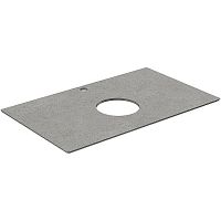 Столешница Kerama Marazzi PL1.DL500920R\80 Plaza Next под раковину, 80 см, Фондамента/серый камень Столешница Kerama Marazzi PL1.DL500920R\80 Plaza Next под раковину, 80 см, Фондамента/серый камень