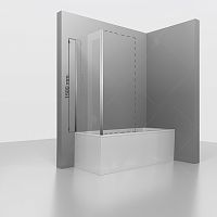 Боковая панель RGW 35225207-21 Screens Z-052, 150 см для душевой двери, профиль хром