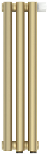 Радиатор Сунержа 022-0311-5003 Эстет-1 отопительный н/ж EU50 правый 500х135 мм/ 3 секции, матовая шампань