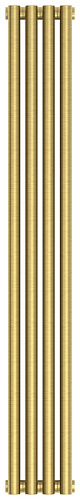 Радиатор Сунержа 051-0332-1204 Эстет-00 отопительный н/ж 1200х180 мм/ 4 секции, состаренная латунь