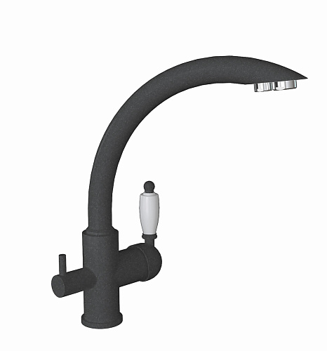 Смеситель Florentina 333.25H.2113.102 Шале FL для кухни, черный Смеситель Florentina 333.25H.2113.102 Шале FL для кухни, черный снят с производства